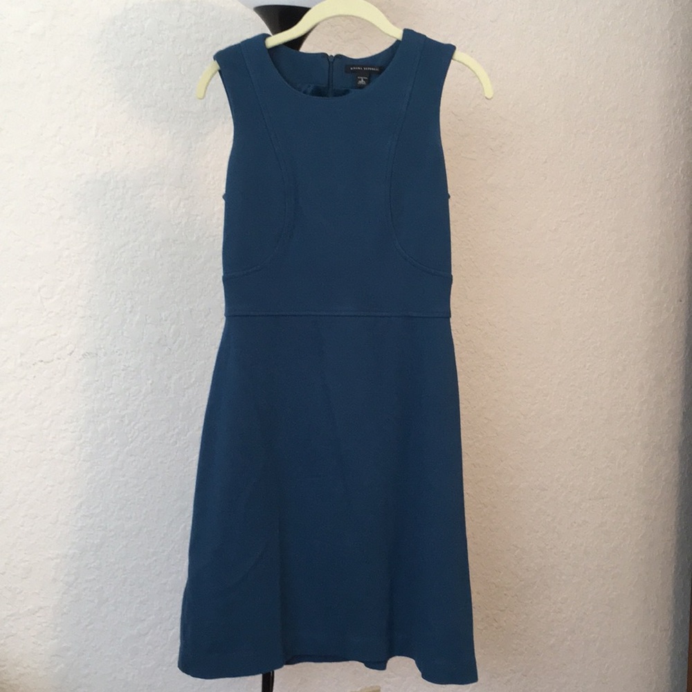 Dark teal Banana Republic dress GUC